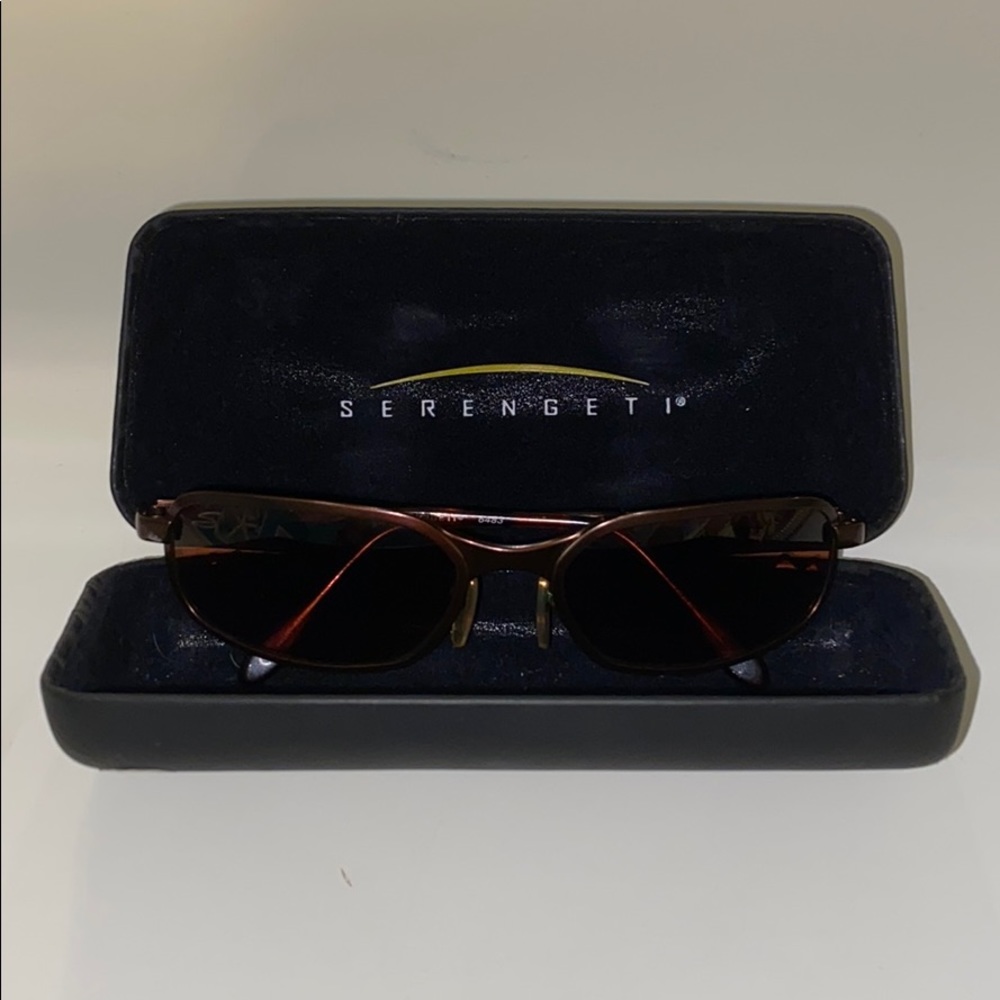 Brown Serengeti Glasses